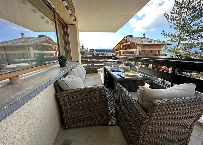 De - Ski-in Ski-out Appartement Veysonnaz